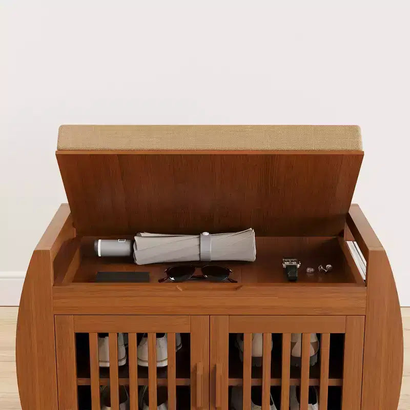 28.3 Banc à chaussures compact avec rangement