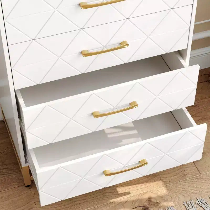 Commode 3 tiroirs en bois peu encombrante avec dispositif anti-basculement, rangement pour vêtements, table de chevet polyvalente et organisateur pour la maison et le dortoir