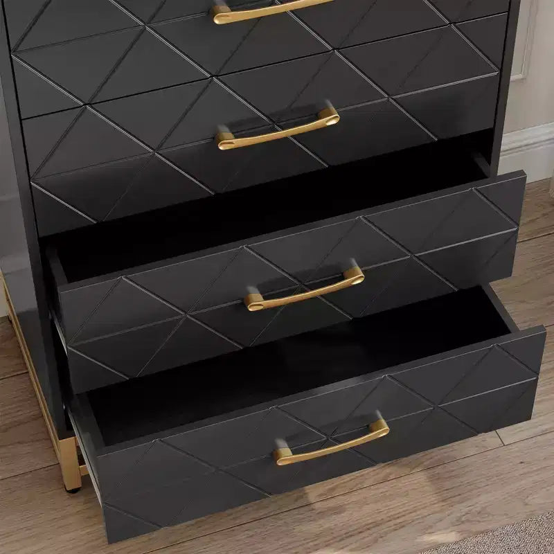Commode 3 tiroirs en bois peu encombrante avec dispositif anti-basculement, rangement pour vêtements, table de chevet polyvalente et organisateur pour la maison et le dortoir