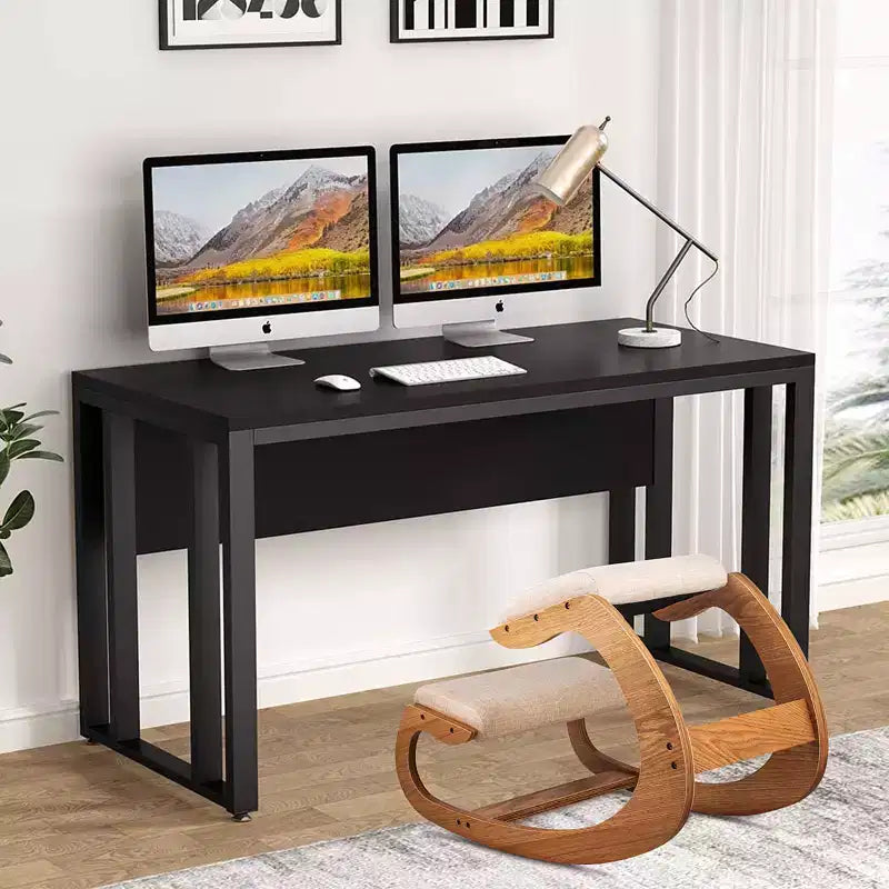 Chaise ergonomique à genoux, Chaise de bureau à genoux robuste pour une meilleure posture, pour modeler le corps, soulager le stress, la méditation, Marron
