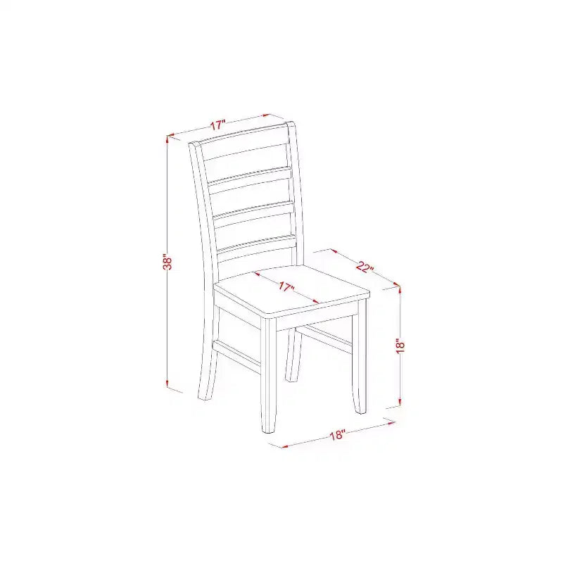 Ensemble de salle à manger bohème – Table de cuisine avec chaises – Style ferme moderne