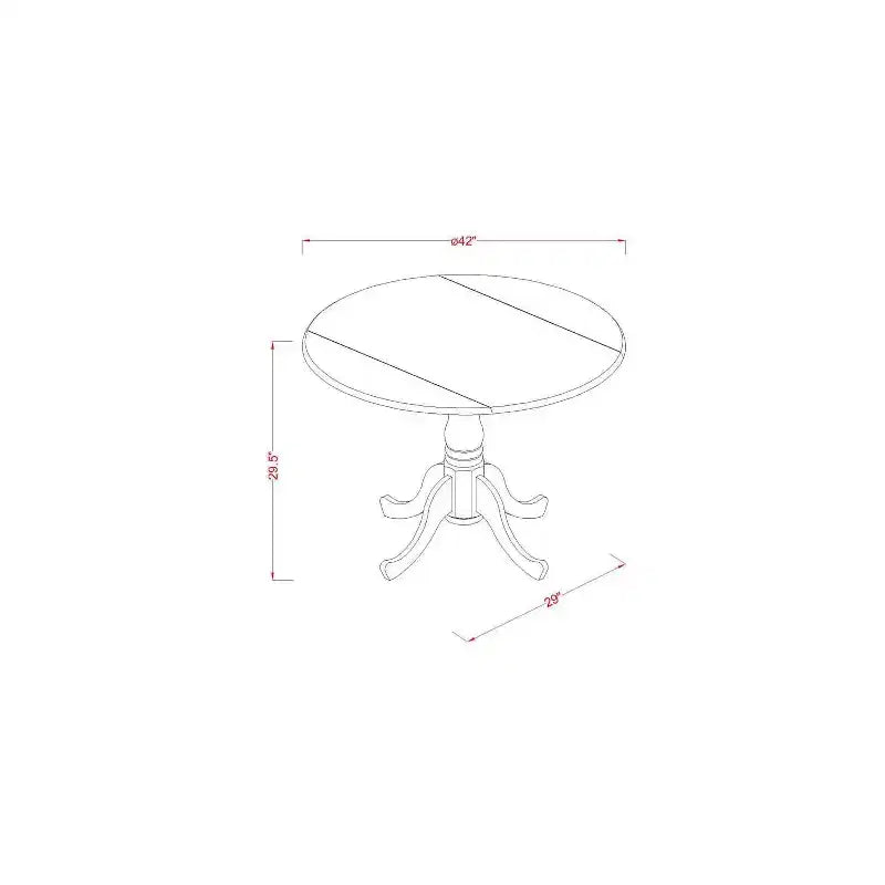 HomeStock – Table à manger en bois massif au fini noir brossé, style treillis ajouré, avec 4 chaises et rabats latéraux, 5 pièces