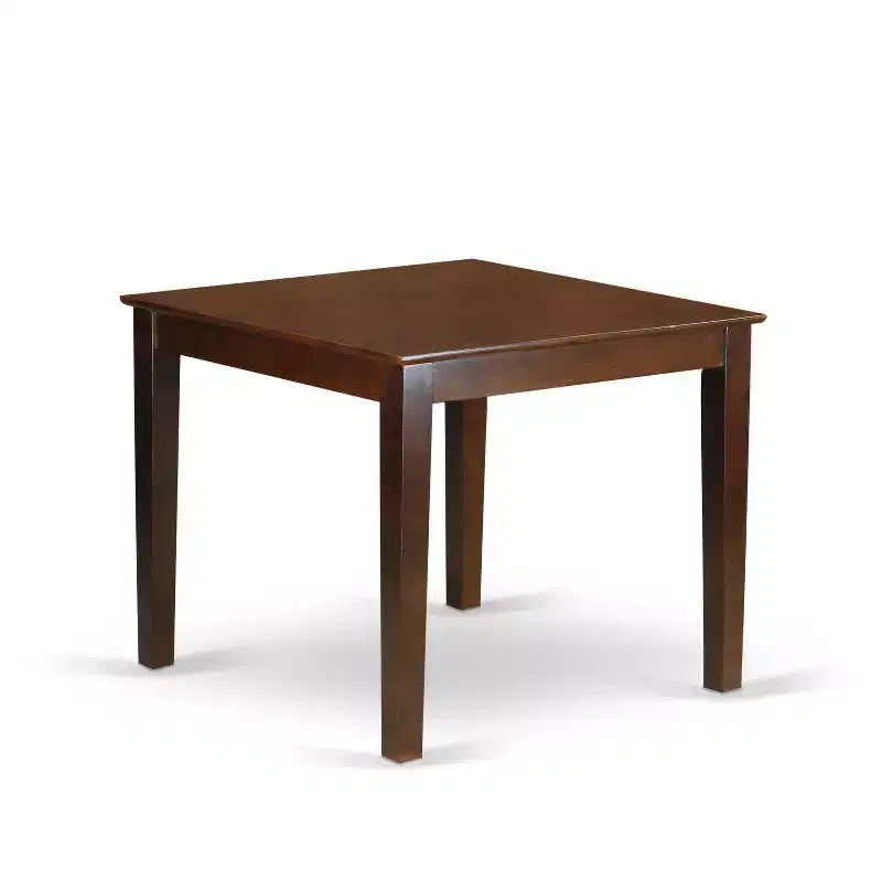 Ensemble de salle à manger médiéval 3 pièces Table carrée et chaises - Ensemble de table en bois de 91 cm pour décoration intérieure classique