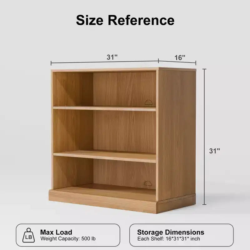 Buffet et armoire empilables en bois massif avec étagères réglables