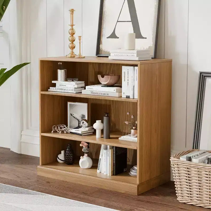 Solid Wood Stackable Cabinet&Sideboard with Adjustable Shelves