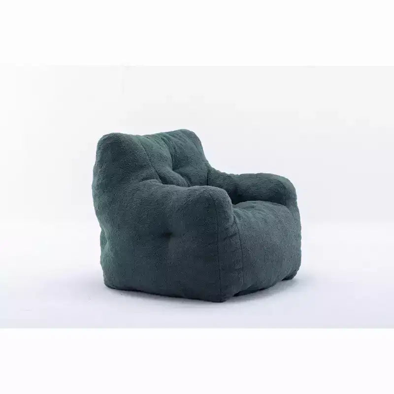 Fauteuil poire Okak avec dossier ergonomique, fauteuil de sol confortable avec mousse à mémoire de forme, fauteuil poire pour salon, chambre à coucher