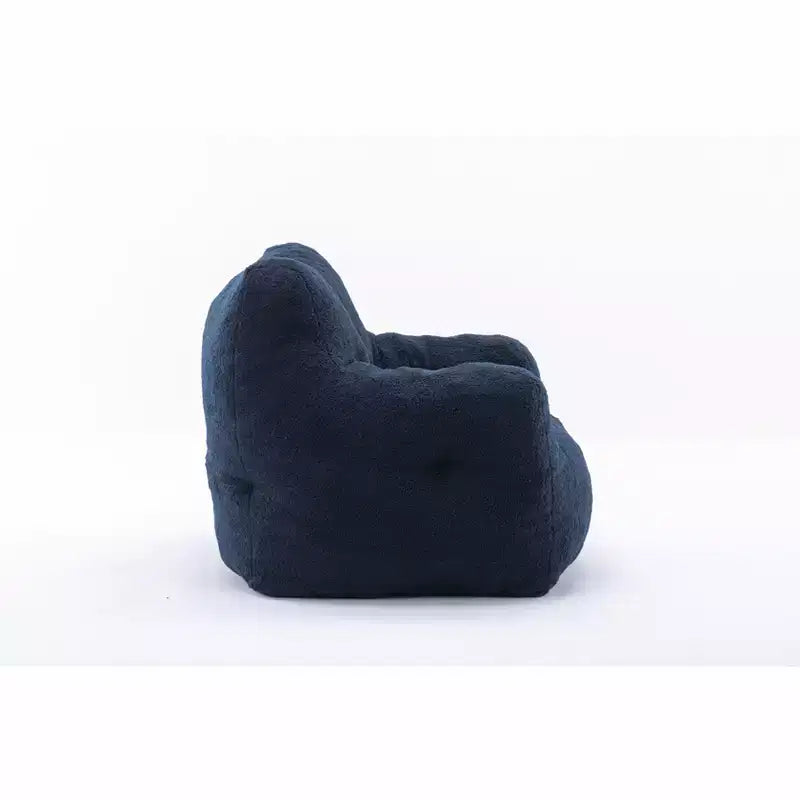 Fauteuil poire Okak avec dossier ergonomique, fauteuil de sol confortable avec mousse à mémoire de forme, fauteuil poire pour salon, chambre à coucher