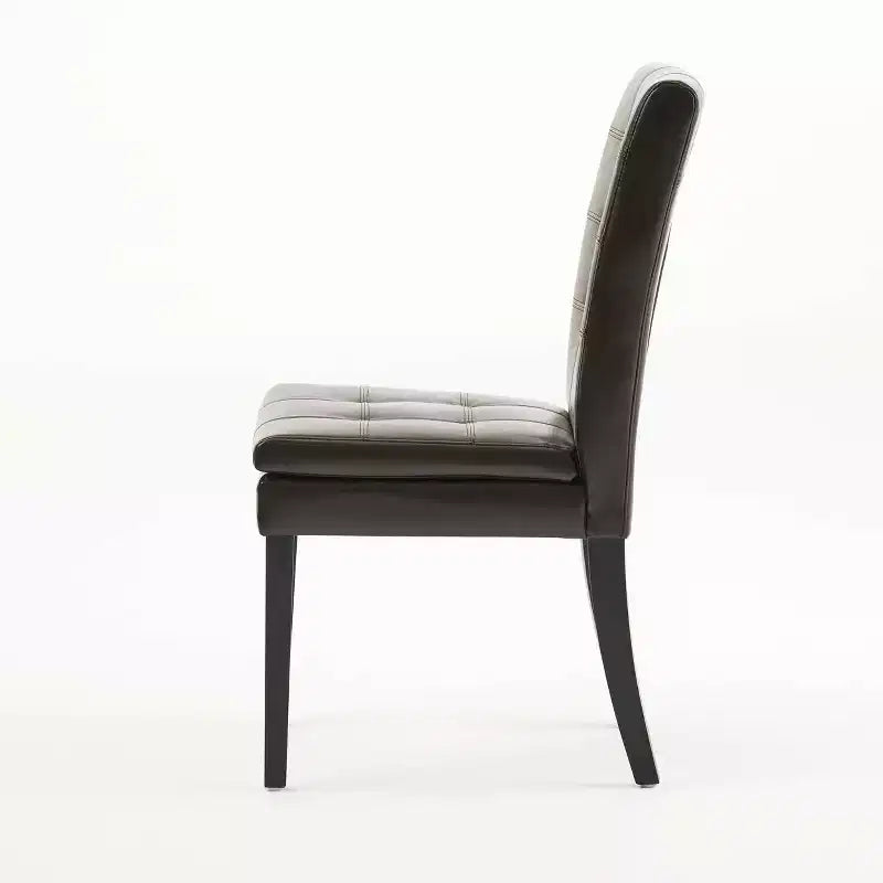 MAYEERTY Chaise de salle à manger Badin KD, structure solide à design détachable, assise de salle à manger