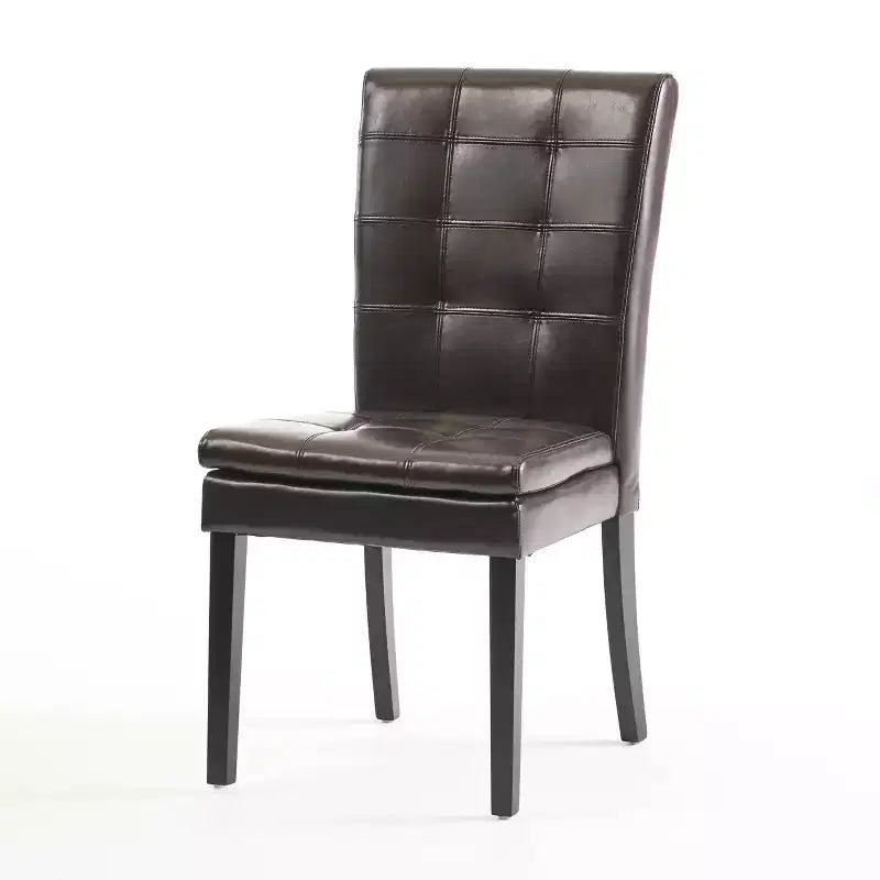 MAYEERTY Chaise de salle à manger Badin KD, structure solide à design détachable, assise de salle à manger