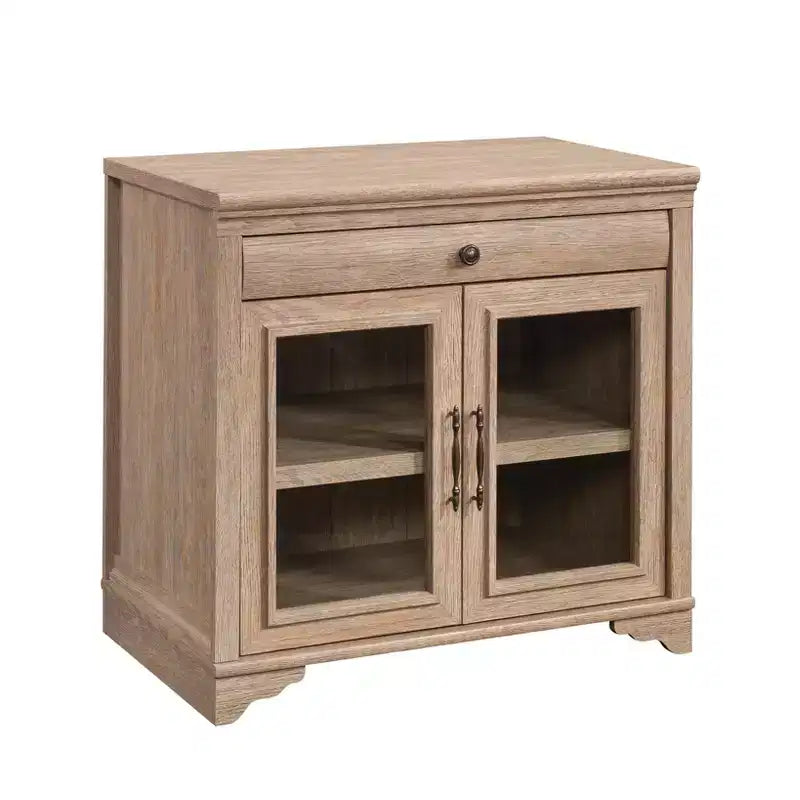 Meuble de rangement de bureau compact en bois GDFStudio Winslow 31,5