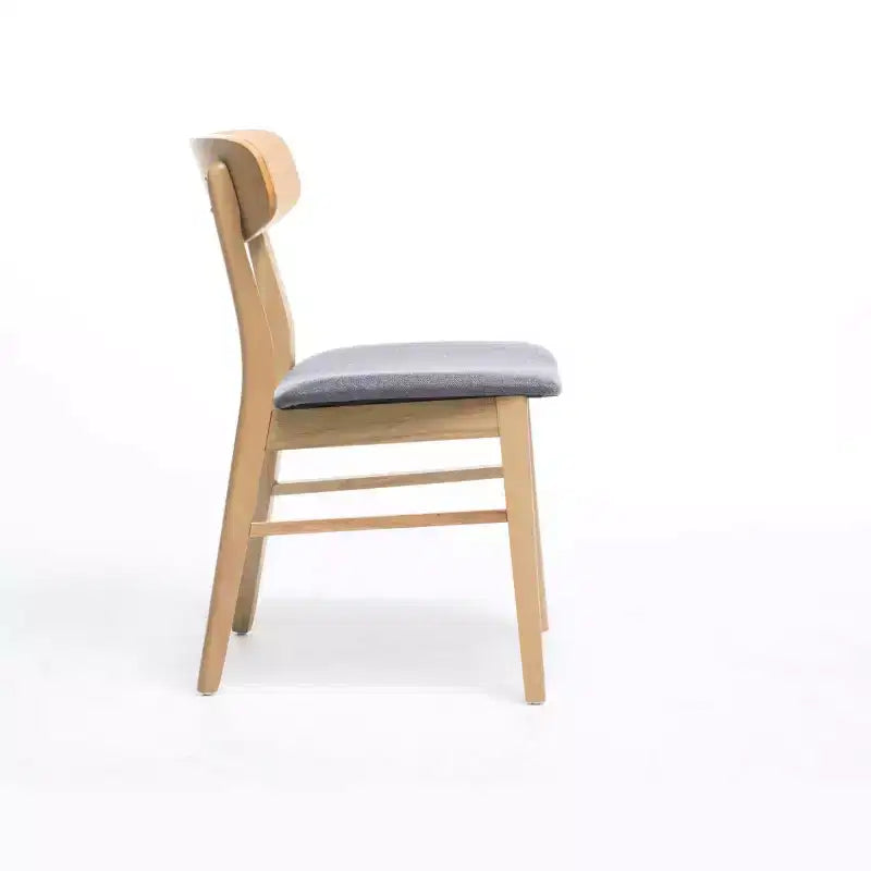 Lot de 2 chaises de salle à manger en bois avec sièges rembourrés, chaises d'appoint modernes pour cuisine, salle à manger ou salon - Panipeachy