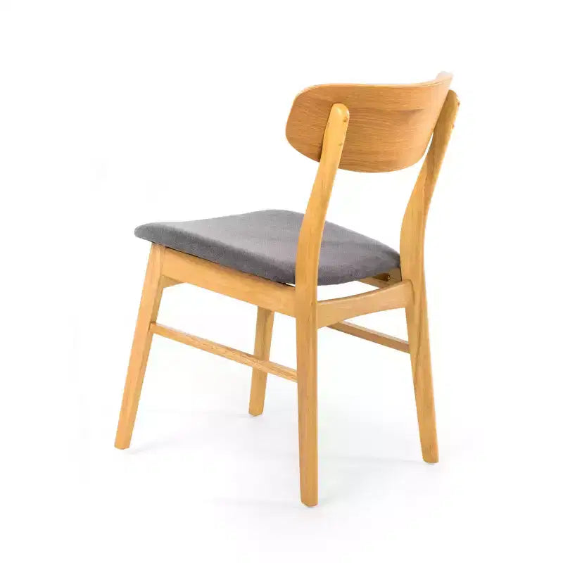 Lot de 2 chaises de salle à manger en bois avec sièges rembourrés, chaises d'appoint modernes pour cuisine, salle à manger ou salon - Panipeachy