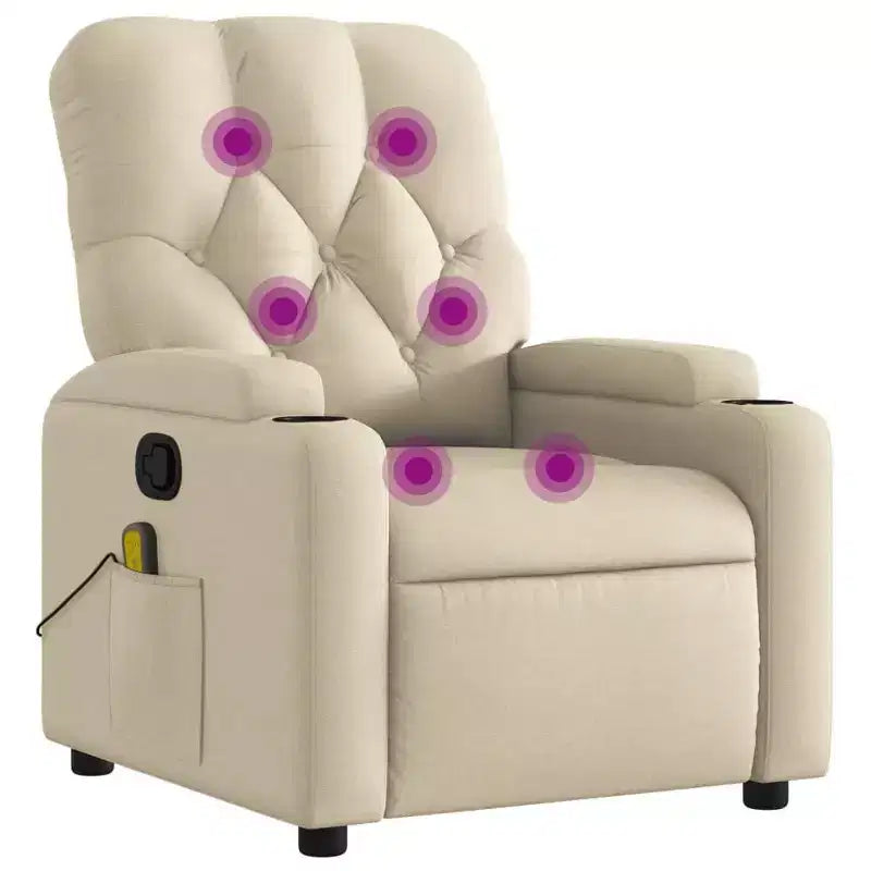 vidaXL Fauteuil inclinable de massage électrique