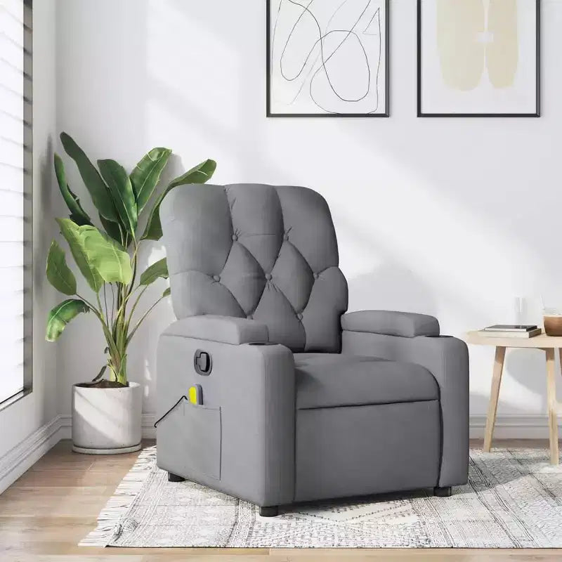 vidaXL Fauteuil inclinable de massage électrique