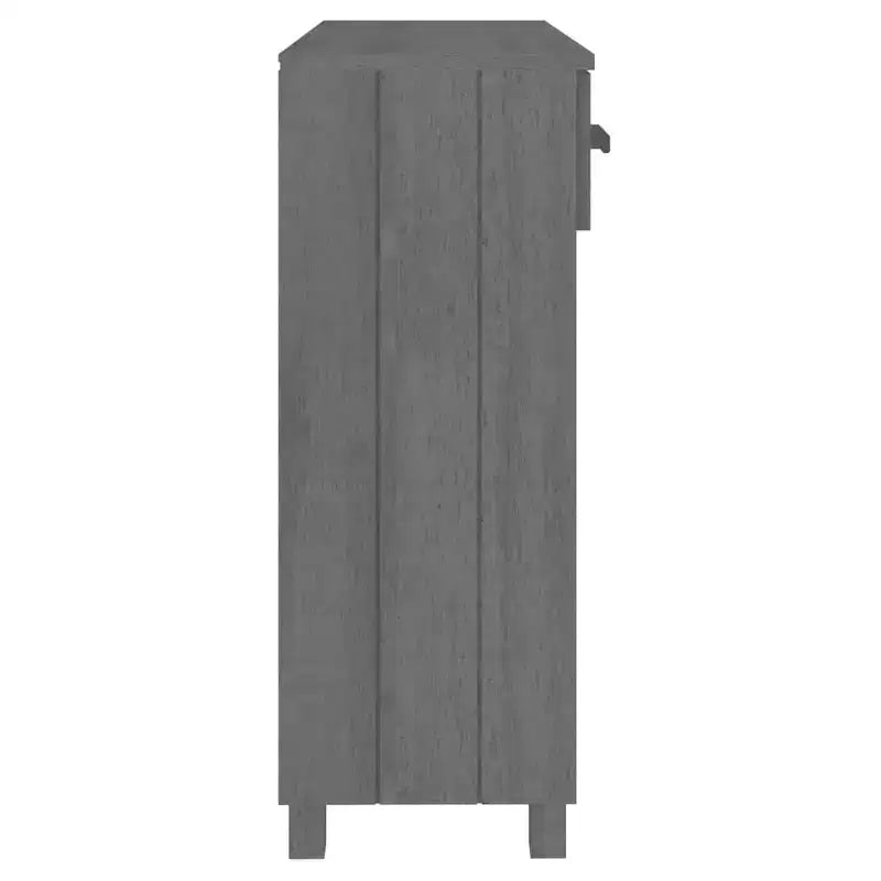 vidaXL Console Table Table d'entrée Table d'appoint étroite HAMAR Bois de pin massif - Marron miel