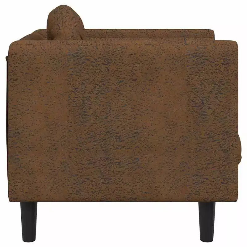 vidaXL Canapé avec coussins Rembourré Salon Similicuir Suede
