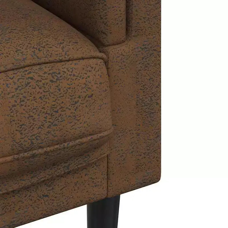 vidaXL Canapé avec coussins Rembourré Salon Similicuir Suede