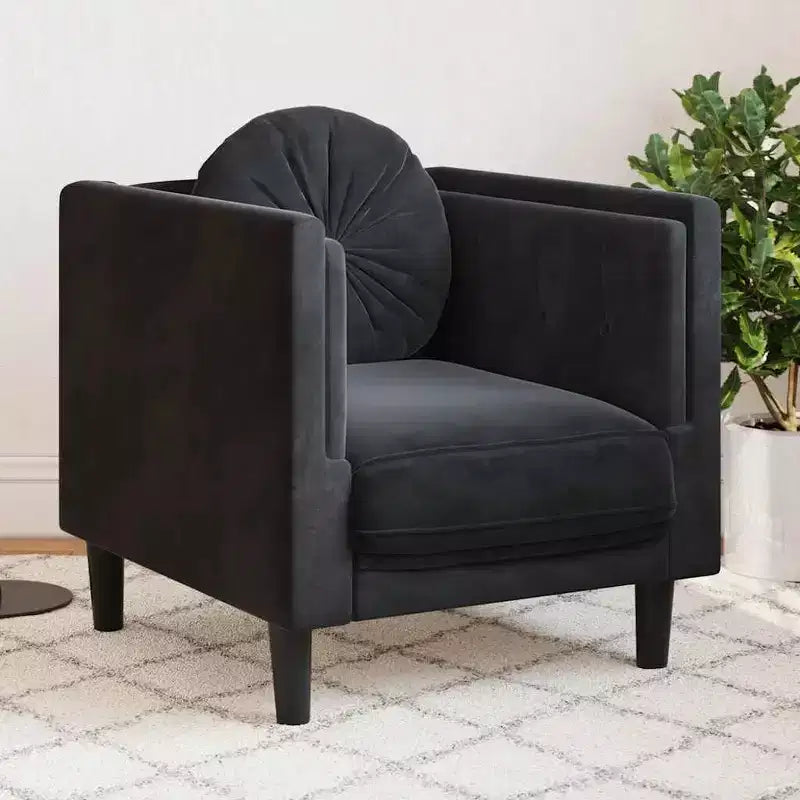vidaXL Canapé avec coussins Rembourré Salon Similicuir Suede
