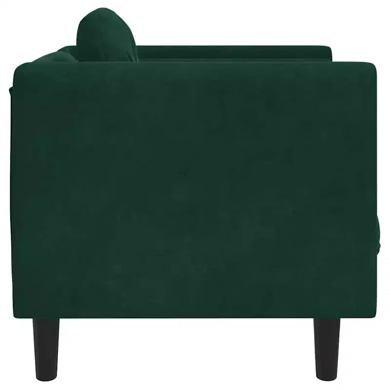 vidaXL Canapé avec coussins Rembourré Salon Similicuir Suede