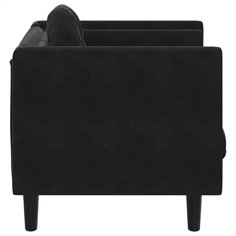 vidaXL Canapé avec coussins Rembourré Salon Similicuir Suede