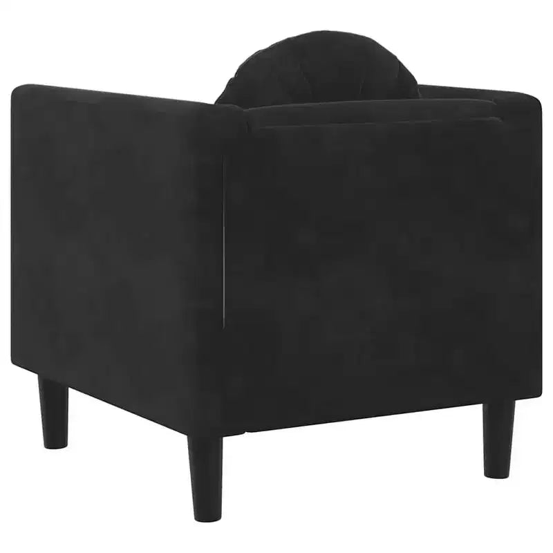 vidaXL Canapé avec coussins Rembourré Salon Similicuir Suede