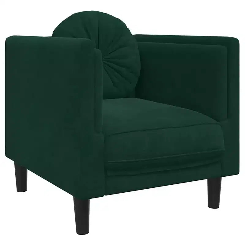 vidaXL Canapé avec coussins Rembourré Salon Similicuir Suede