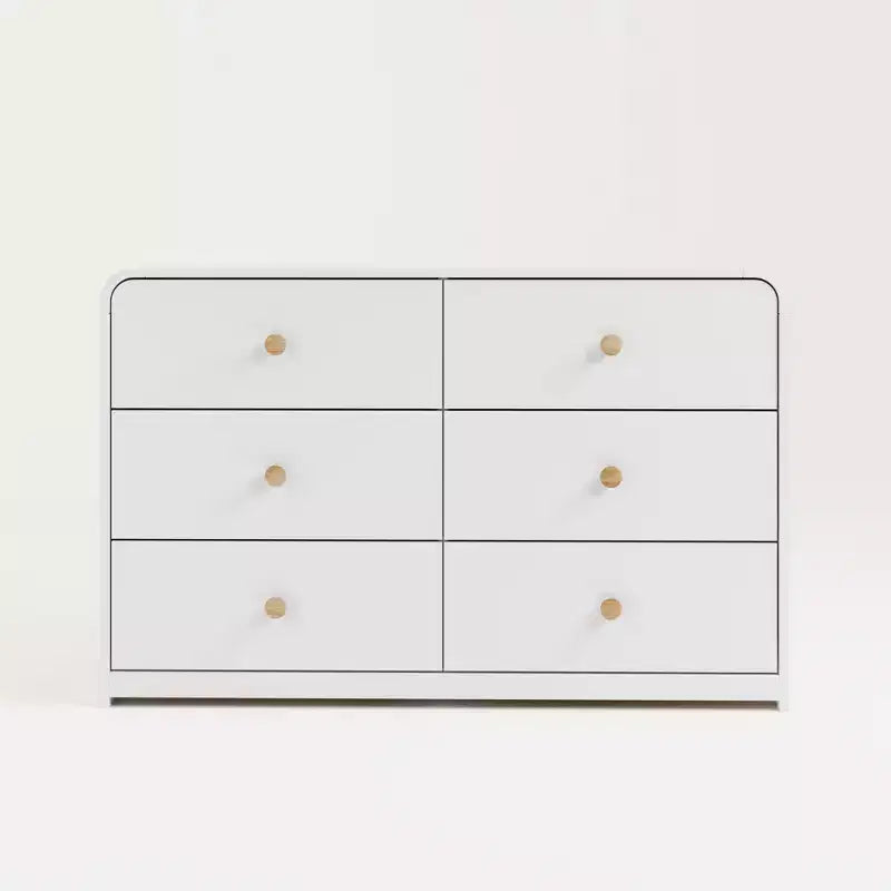 Commode double à 6 tiroirs Santos de Storkcraft