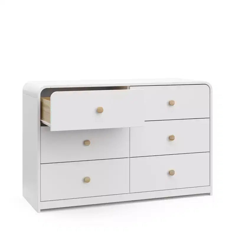 Commode double à 6 tiroirs Santos de Storkcraft