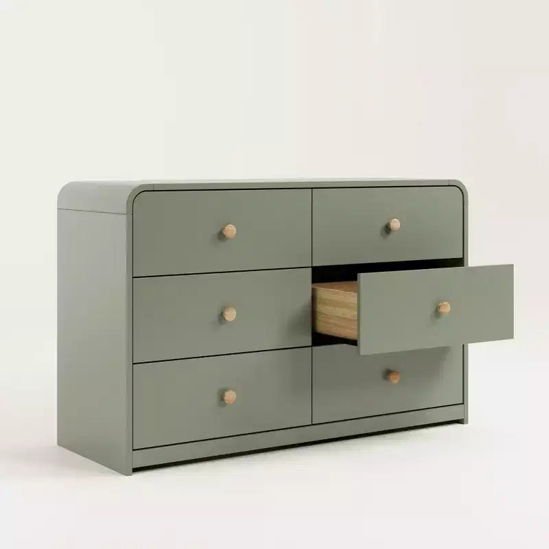 Commode double à 6 tiroirs Santos de Storkcraft