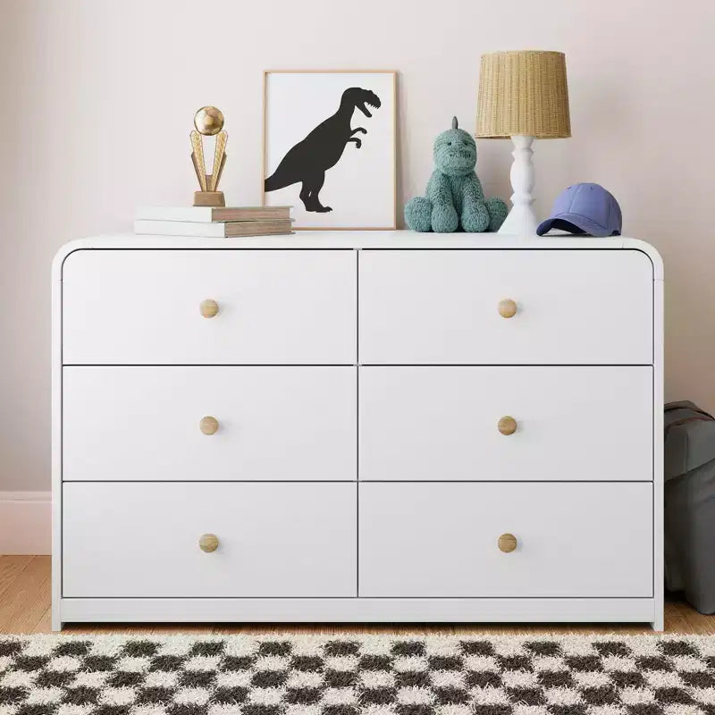 Commode double à 6 tiroirs Santos de Storkcraft