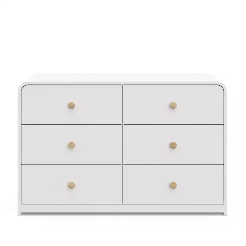 Commode double à 6 tiroirs Santos de Storkcraft