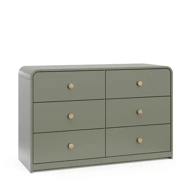 Commode double à 6 tiroirs Santos de Storkcraft