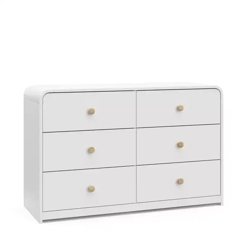 Commode double à 6 tiroirs Santos de Storkcraft
