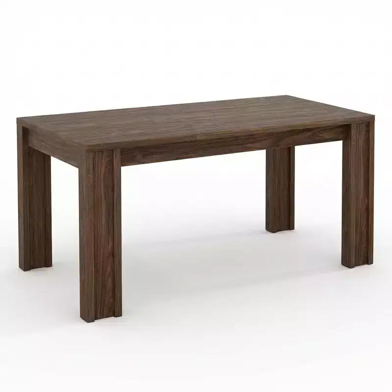 71 Grande table à manger pour 6-8 personnes, table de salle à manger de cuisine rectangulaire de style ferme avec pieds en H plus larges et grand plateau en bois, pour appartement, cuisine