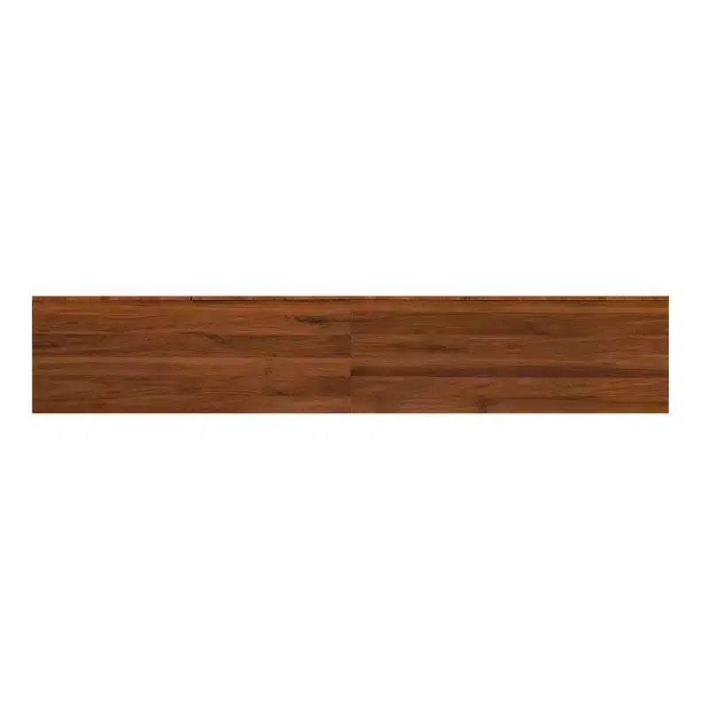 Meuble TV de 221 cm pour téléviseurs jusqu'à 228 cm, console média avec 4 compartiments, pieds en bois massif et panneau à rainures verticales