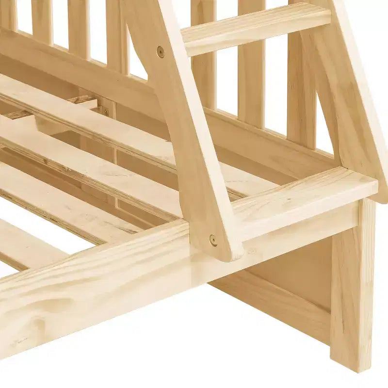 Lit superposé moderne en bois, double sur toute la longueur, avec tiroirs de rangement
