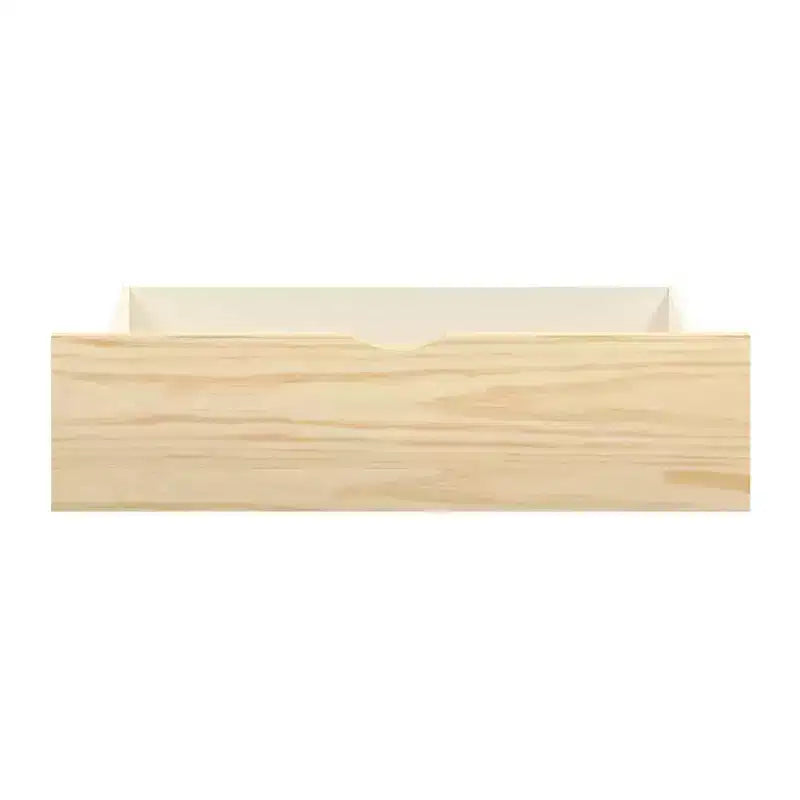 Lit superposé moderne en bois, double sur toute la longueur, avec tiroirs de rangement