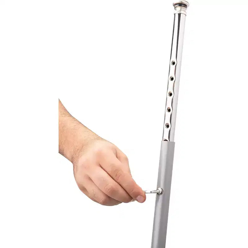 Lot de 2 tabourets de bar en acier robustes et réglables de 81,3 cm à 99,1 cm avec dossier, gris