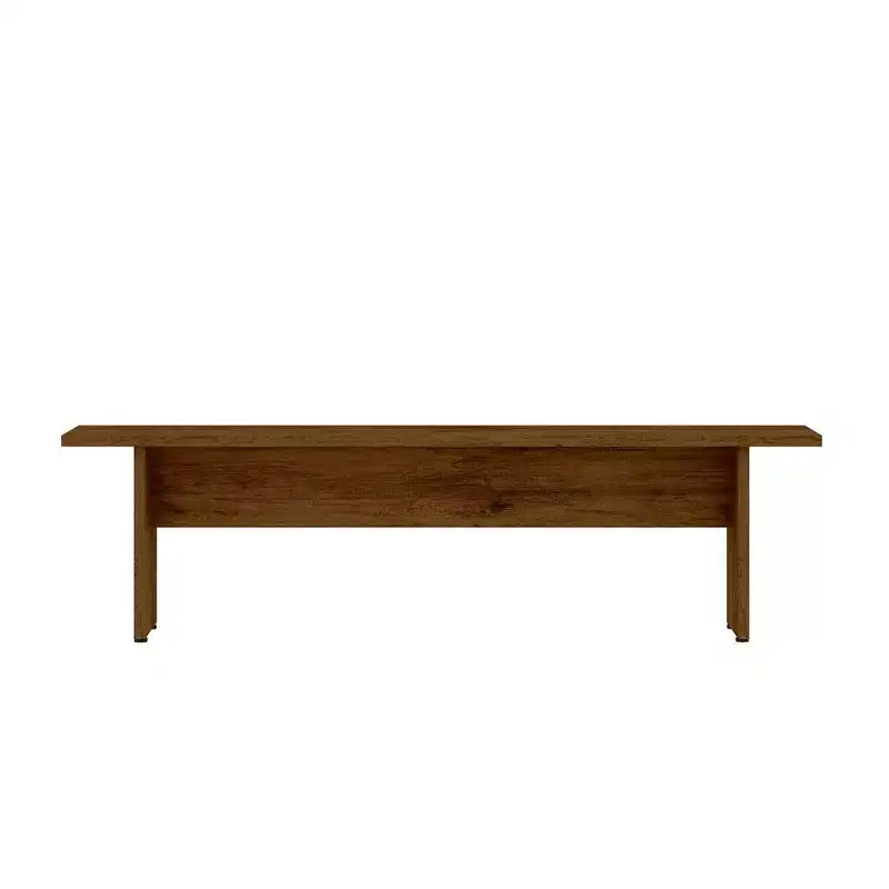 Banc de salle à manger 67,91" Naturel, Style Ferme Rustique, 2 places