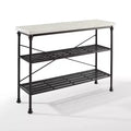 Madeleine Console Matte Black - Crosley