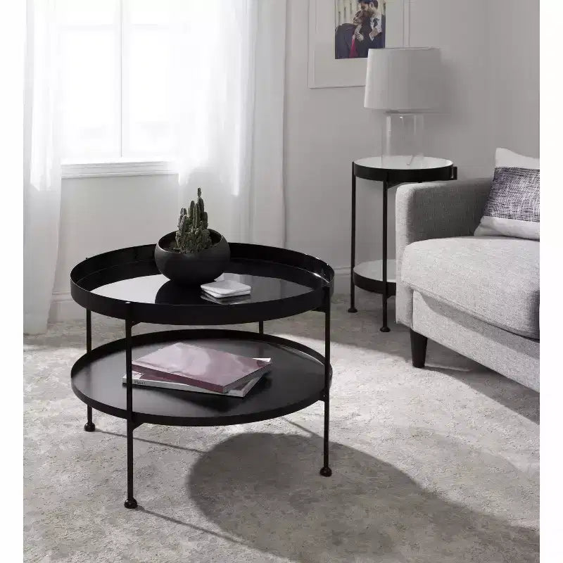 Table basse en métal Nira Kate et Laurel