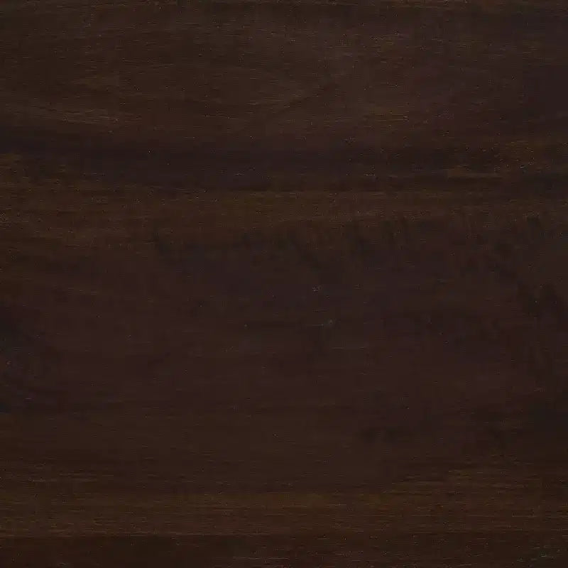 Table basse avec étagère ouverte et tiroir sculpté, finition noyer