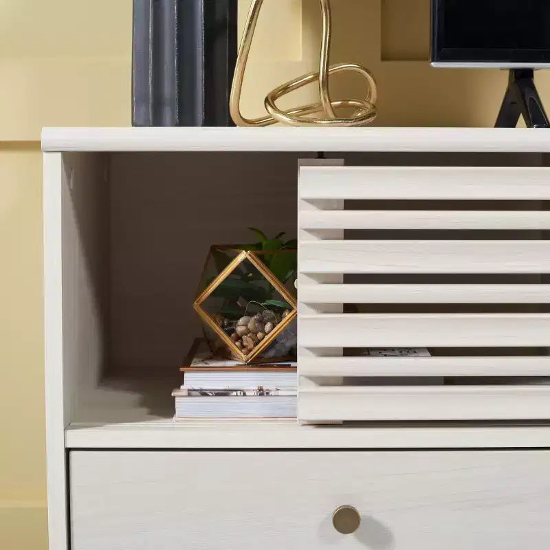 Meuble TV 3 tiroirs 1 étagère