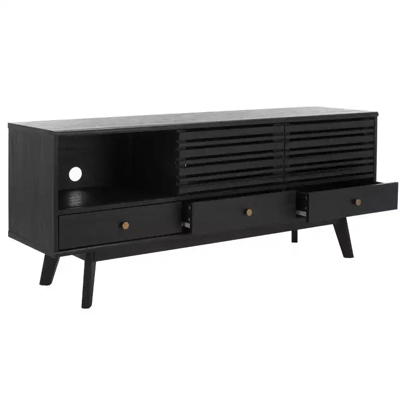 Meuble TV 3 tiroirs 1 étagère